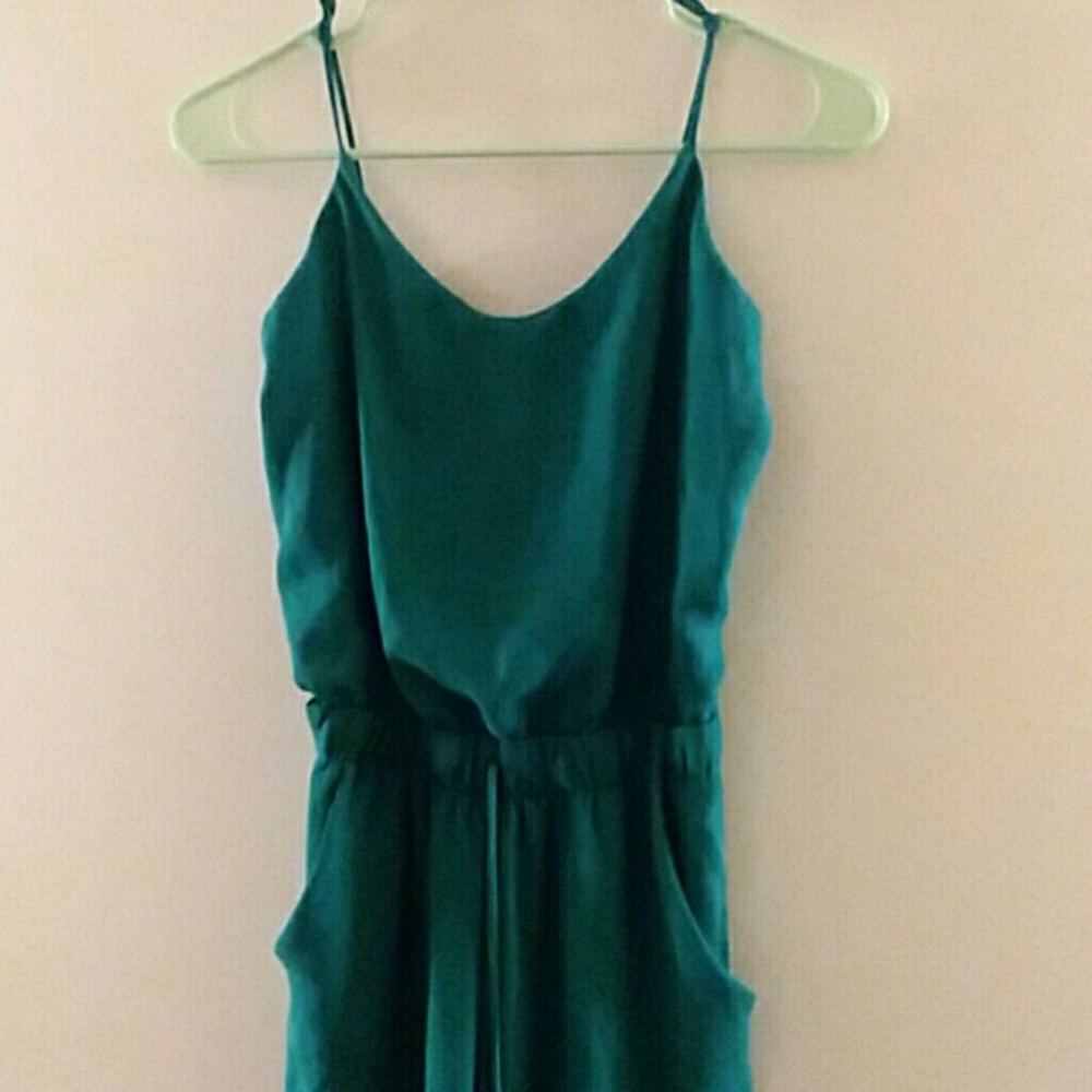 Teal Jumpsuit